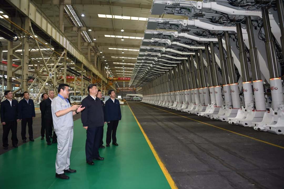 习近平总书记煤矿综采设备
